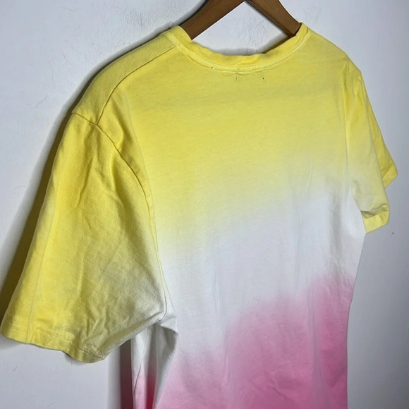BLONDIE Ombré Modern Graphic Spellout Band T Shirt - Picture 6 of 9